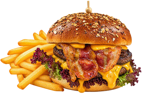 Unsere Burger-Spezialitäten im Sunset Restaurant & Bar