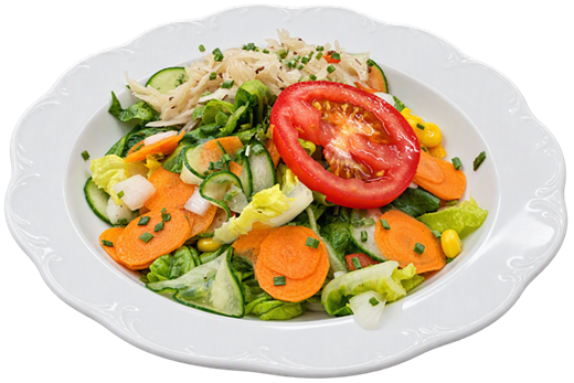 Gemischter Salat im Sunset Restaurant & Bar
