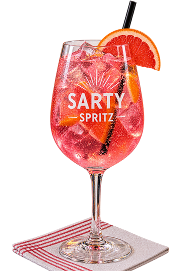 Sarti Spritz im Sunset Restaurant & Bar