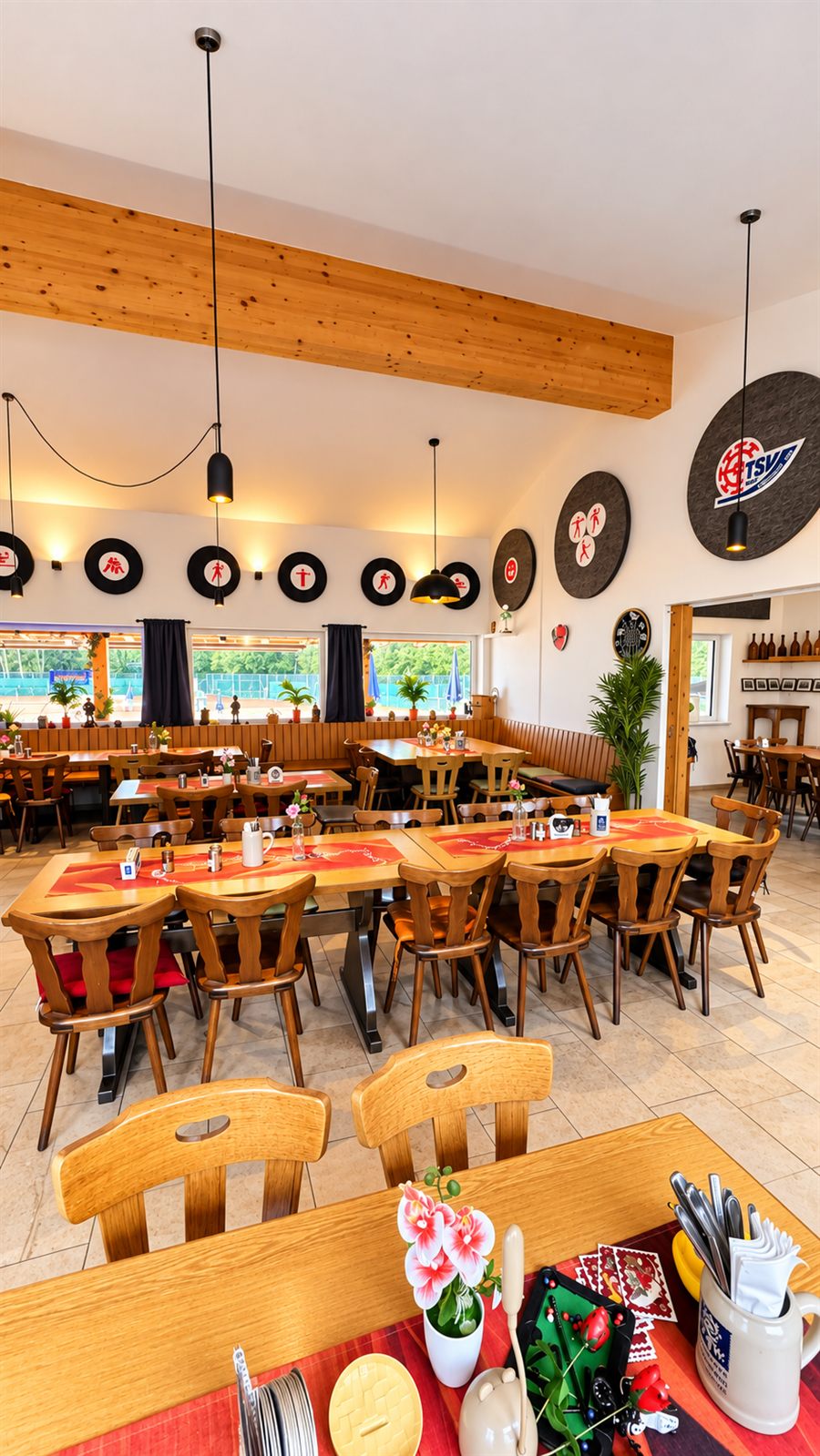 Gastraum im Sunset Restaurant & Bar